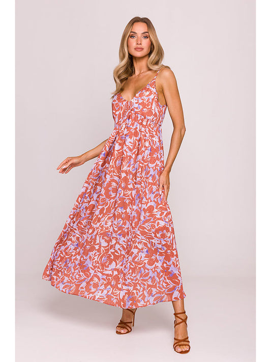 made of emotion Dress Orange / Purple Women