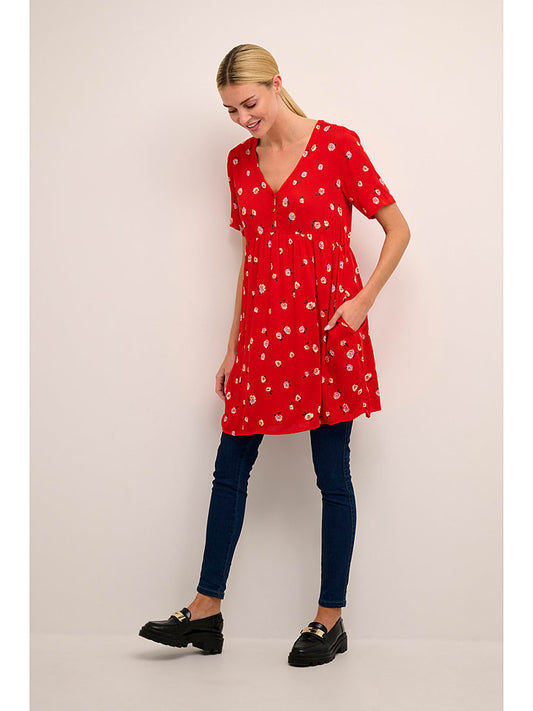 Kaffe Dress Red Women
