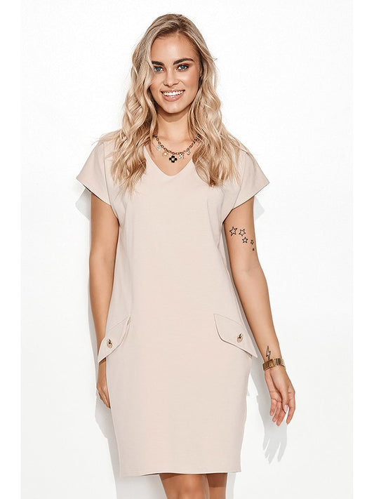 Makadamia Dress Light Beige Women