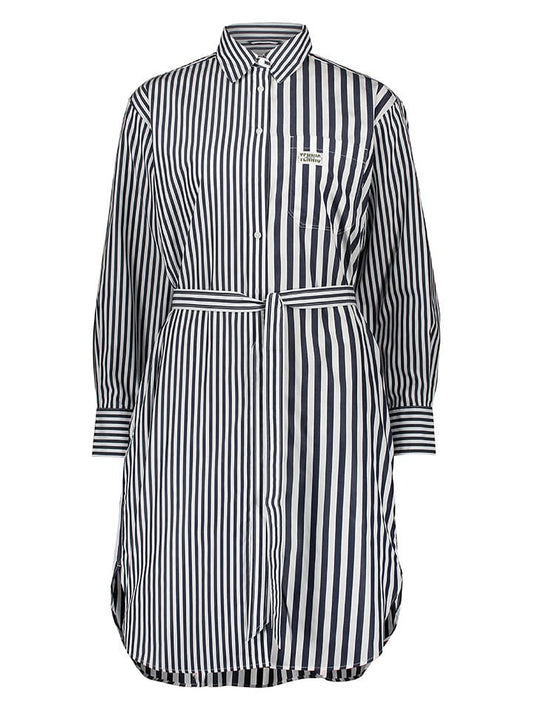 Lacoste Dress Navy / White Women