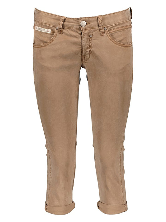 Herrlicher Capri Trousers Light Brown Women