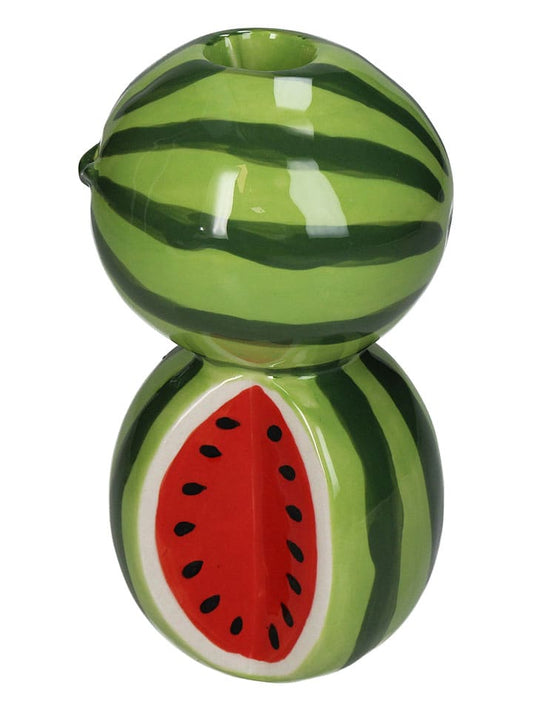 Kersten Candle Holder ''Watermelon'' Green / Red (W)8,5 x (H)15,6 x (D)8,1 cm Unisex