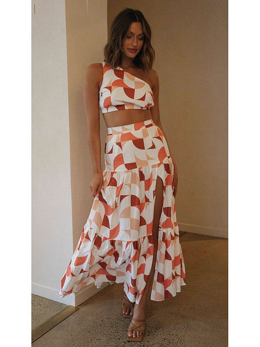 LA Angels Top Cream / Orange Women