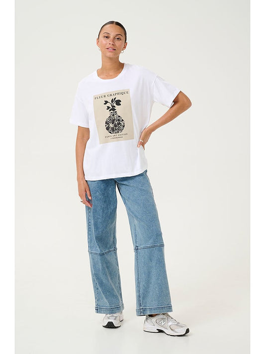 Kaffe Shirt "Fin" White Women