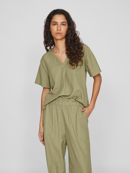 Vila Shirt Green Women