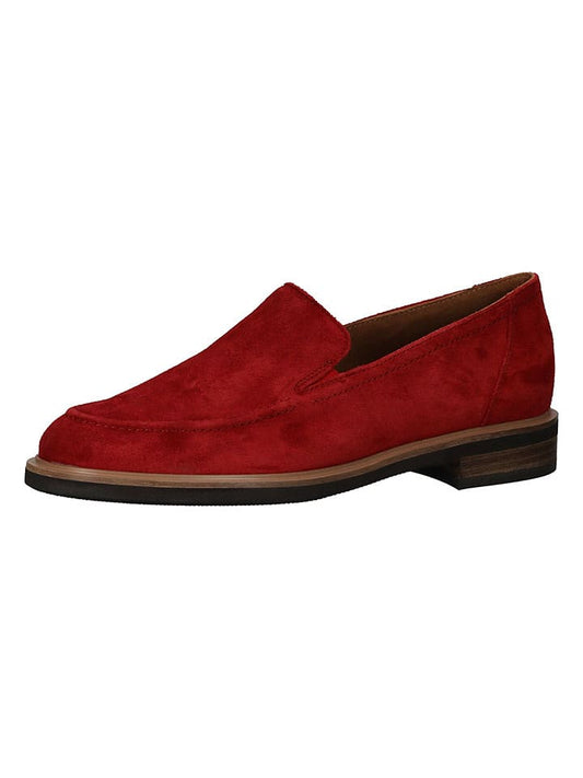 Paul Green Leather Loafers Red Women