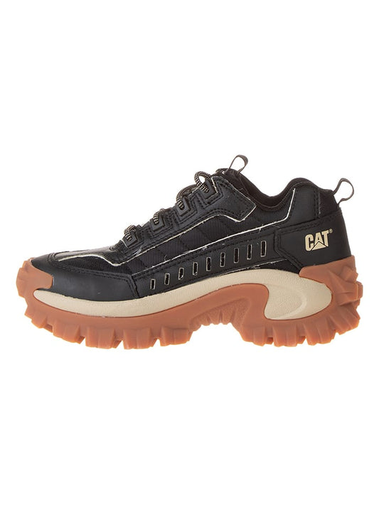 CAT Leather Sneaker "Eco Intruder" Black Men