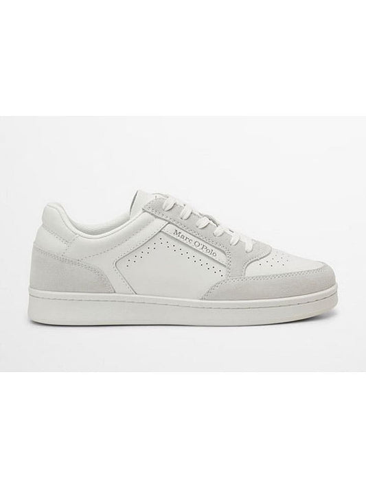 Marc O'Polo Shoes Leather Sneaker White / Grey Women