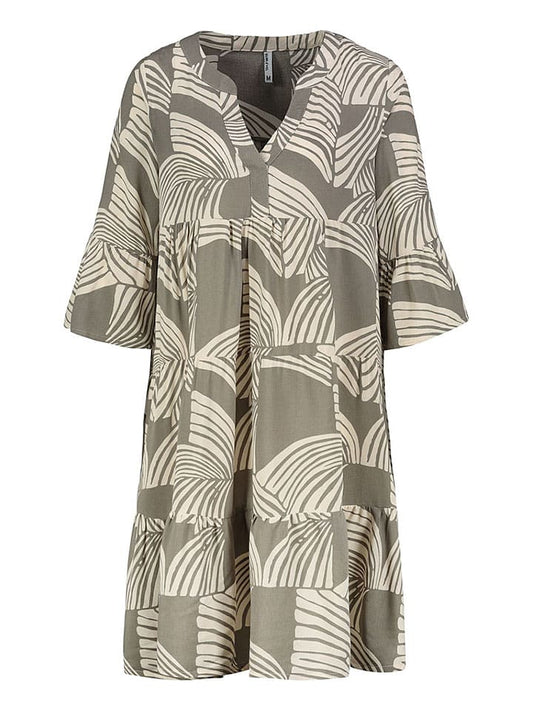 Sublevel Dress Grey / Cream Women