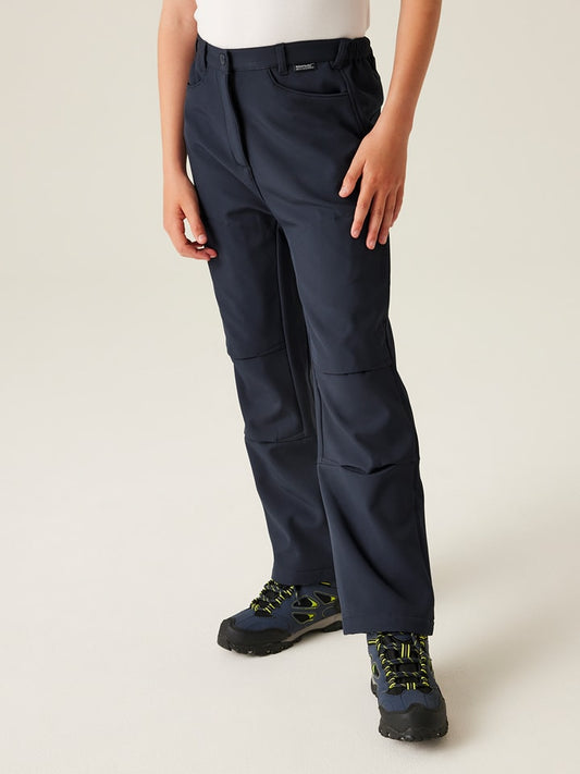 Regatta Softshell Trousers "Junior" Navy Kids