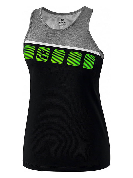 erima Training Top "5-C" Black / Grey Kids
