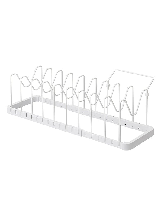 Yamazaki Pan Holder "Tower" White (W)45 x (H)17,5 x (D)20 cm Unisex