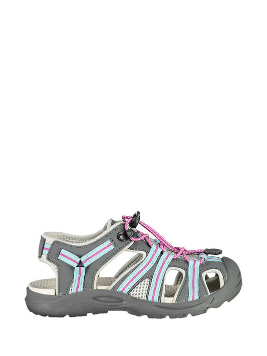 CMP Hiking Sandals "Aquaril" Grey / Pink / Light Blue Women