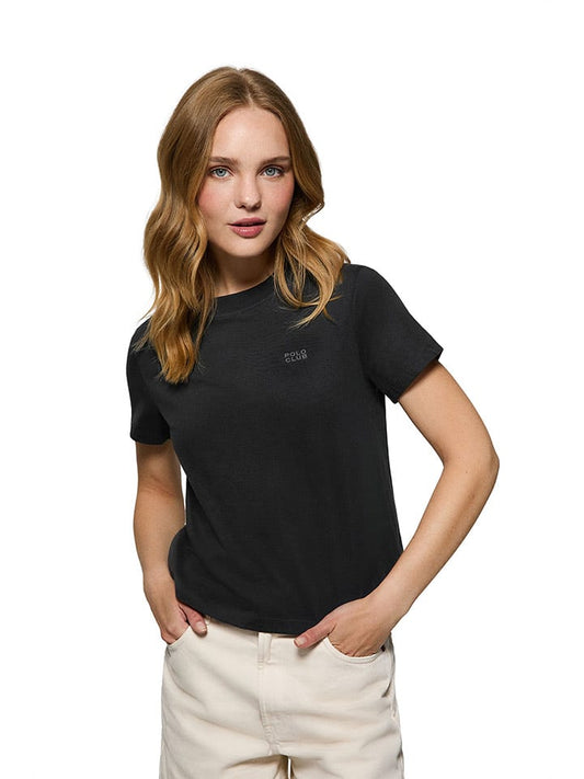 Polo Club Shirt Black Women