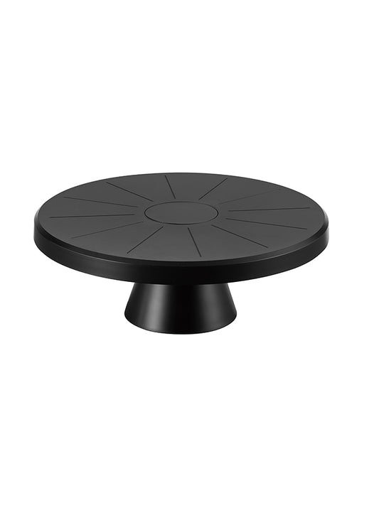 Yamazaki Cake Stand "Tower" Black (H)9 x Ø 23 cm Unisex