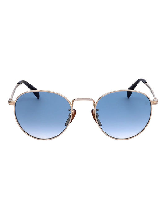 David Beckham Sunglasses Blue / Gold Men