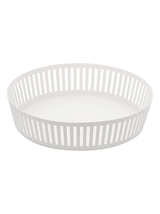 Yamazaki Fruit Bowl "Tower" White (H)5,5 x Ø 25 cm Unisex