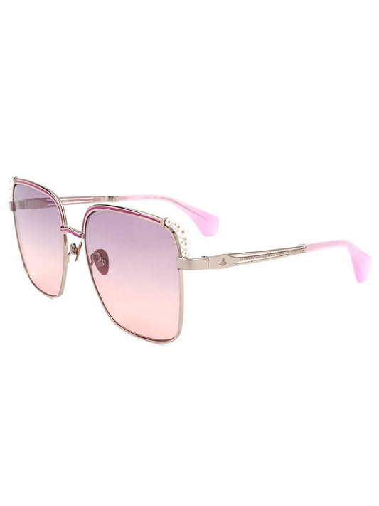 Vivienne Westwood Sunglasses Gold / Pink Women