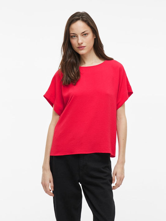 Vila Shirt Red Women