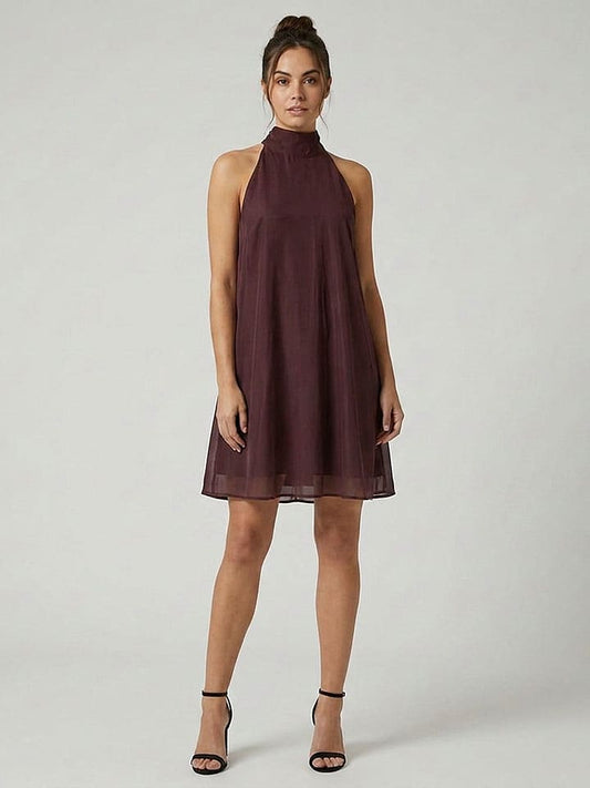MOSS COPENHAGEN Dress "Alithea Faustina" Pfaume Women