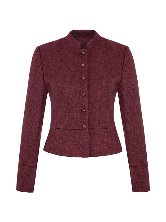 Melega Traditional Jacket ''Brenda'' Burgundy Women