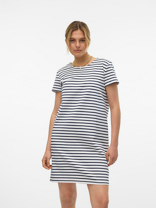 Vero Moda Dress Navy / White Women