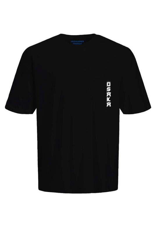 Jack & Jones Originals JORLAMIN TEE SS CREW NECK LN Black (12272692-Black) Men