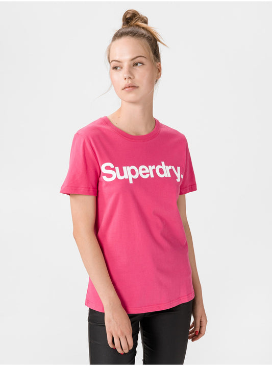 Superdry, T-Shirt, Pink, Women