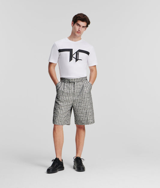 Karl Lagerfeld Boucle Short Black/White (235M1003998) Men