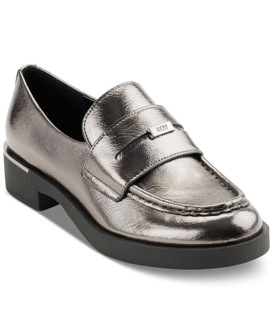 DKNY Ivette Dress Loafers Dark Gunmetal (K2306580DKM) Women