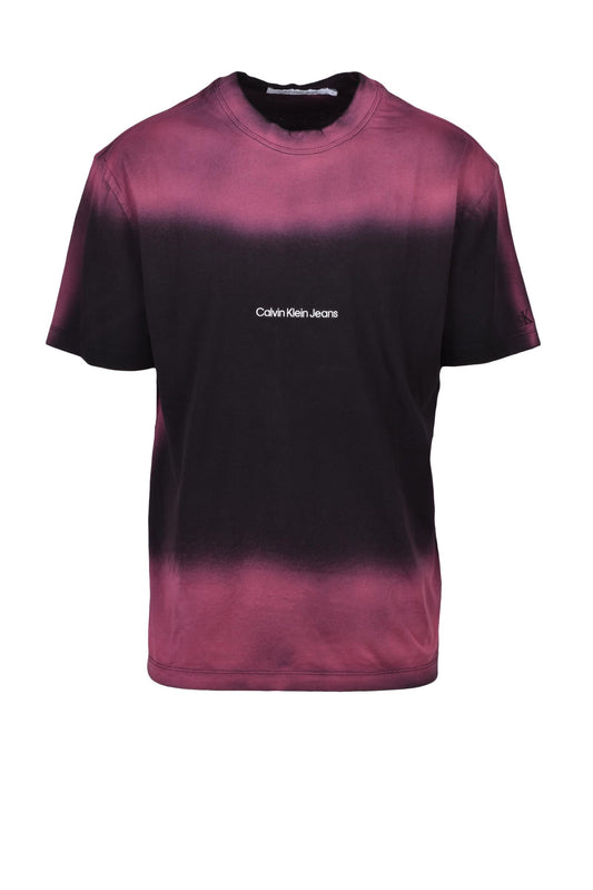 CALVIN KLEIN JEANS t-shirt BLACK/FUCHSIA (255237-1371) Men