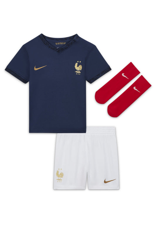 Nike Performance FRANCE FFF I NK DF KIT HOME dark blue (N1243D214-K11) Kids