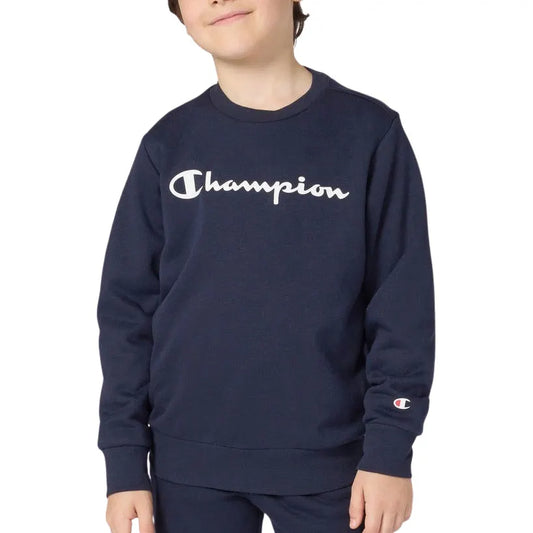 Champion Script Logo Crewneck Sweater (307353-BS501) Kids