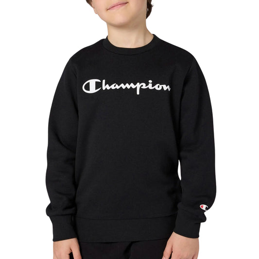 Champion Script Logo Crewneck Sweater (307353-KK001) Kids