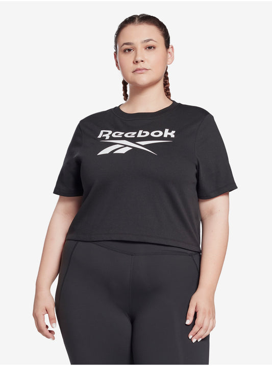 Reebok, T-Shirt, Black, Women