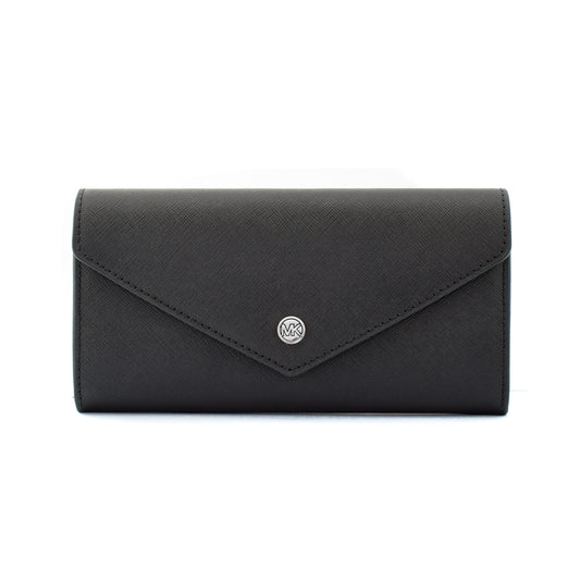 Michael Kors Wallet Black (35F3STVE7LBLA) Women