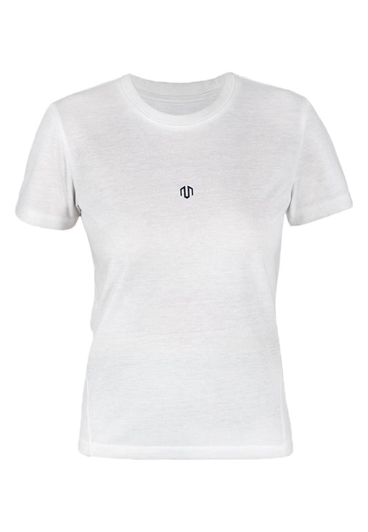 MOROTAI NAKA Washed Out Tee Light Grey (ZZO1C4J25-C00) Women
