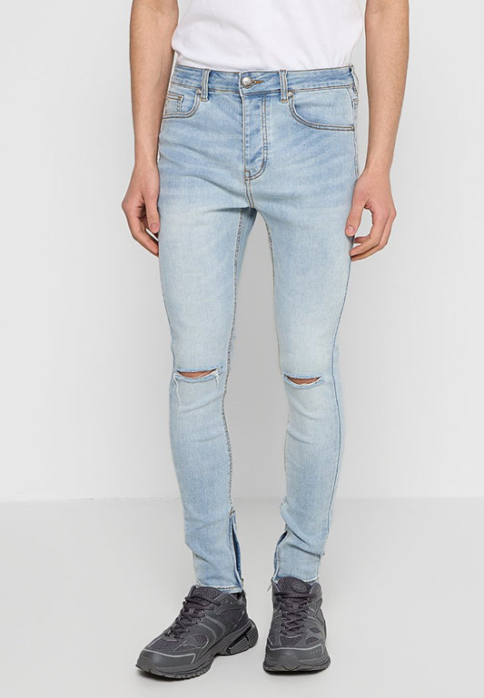 Sixth June SKINNY DENIM WITH DESTROY ON K Blue (ZZO318M19-K00) Men