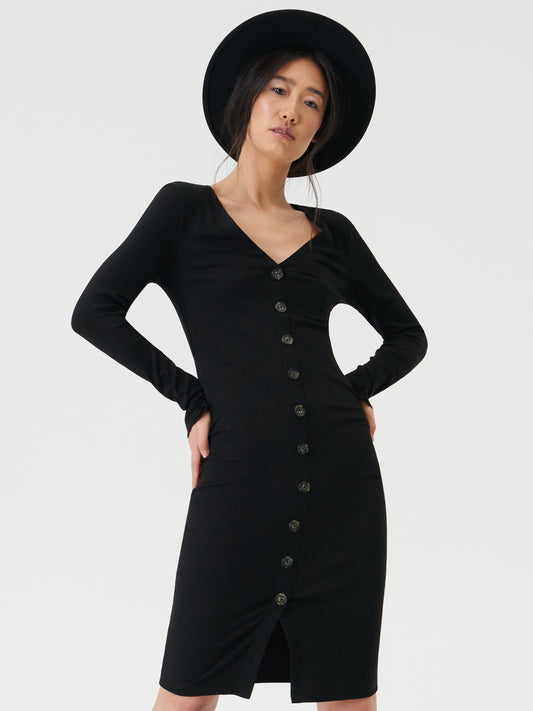 Sinsay Dress (6264F-99X_BLACK) Women