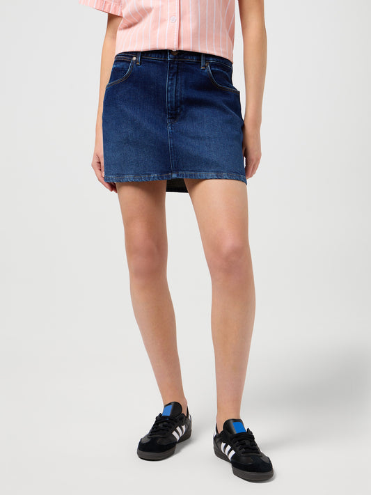 Wrangler Skirt (112351749_BLUE) Women