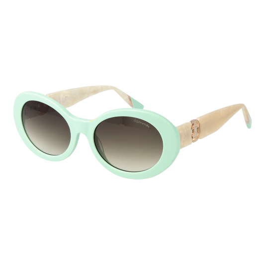 Comma Oval Sunglasses Turquoise (25009463) Women
