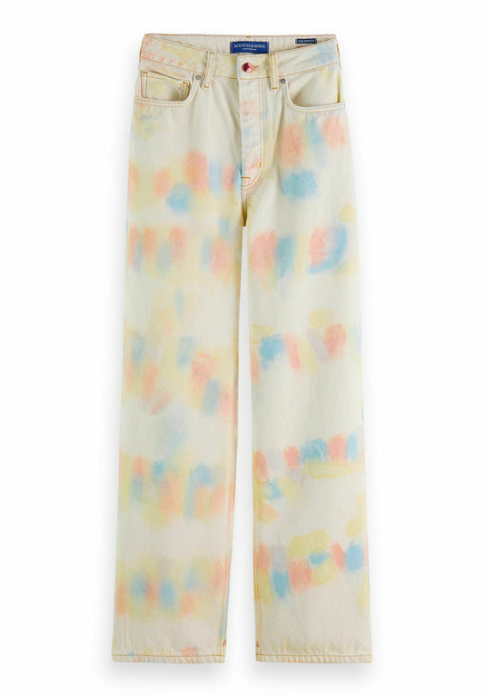 Scotch & Soda The Ripple 1950's Flared jeans Beige (SC321N08T-B11) Women