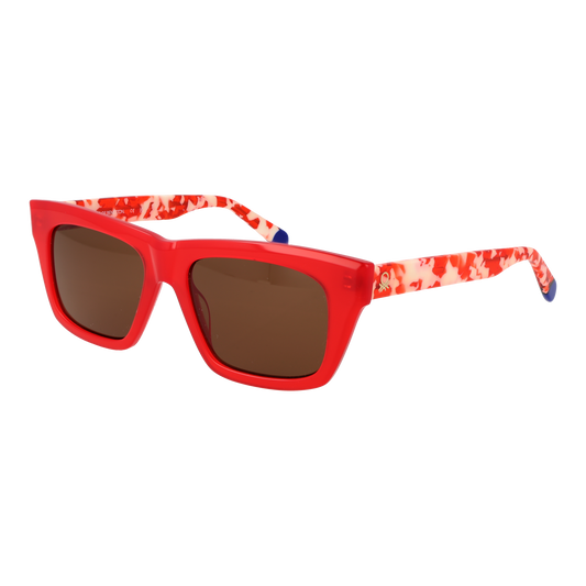 Benetton Rectangle Sunglasses Red (25005307) Women