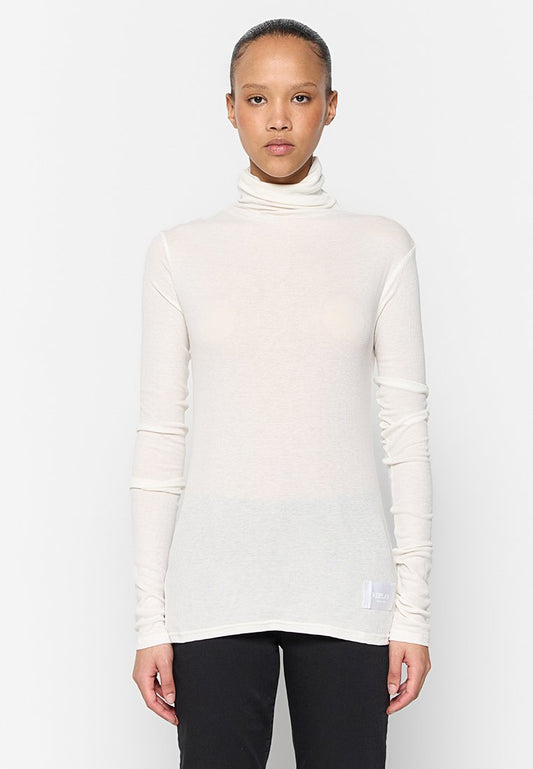 Replay T Shirt M/Lunga Off-White (ZZO36ZW30-A00) Women