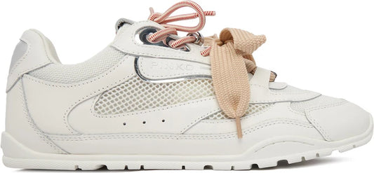 YULIA 01 - SNEAKER CALF LEATHER/MESH WHITE Women