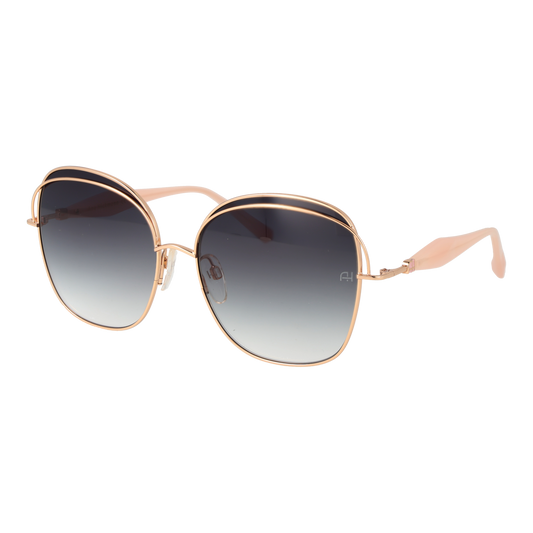 Ana Hickmann Butterfly Sunglasses Gold (26000411) Women