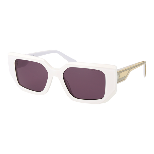 Ana Hickmann Rectangle Sunglasses White (26001439) Women