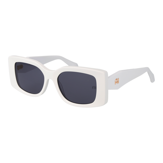 Ana Hickmann Rectangle Sunglasses White (26000825) Women