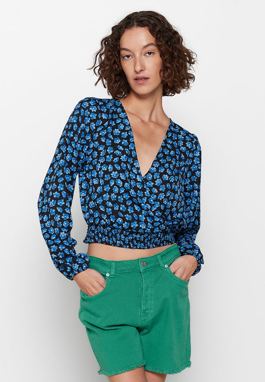 JDY ARIEL L/S SHORT SMOCK TOP WVN LO (ZZO235A02-Q00) Women