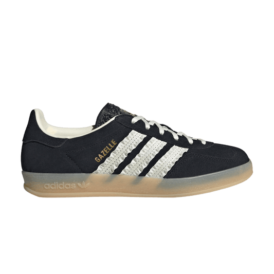 adidas Gazelle Indoor Core Black Cream White Gum (JS1412) Women